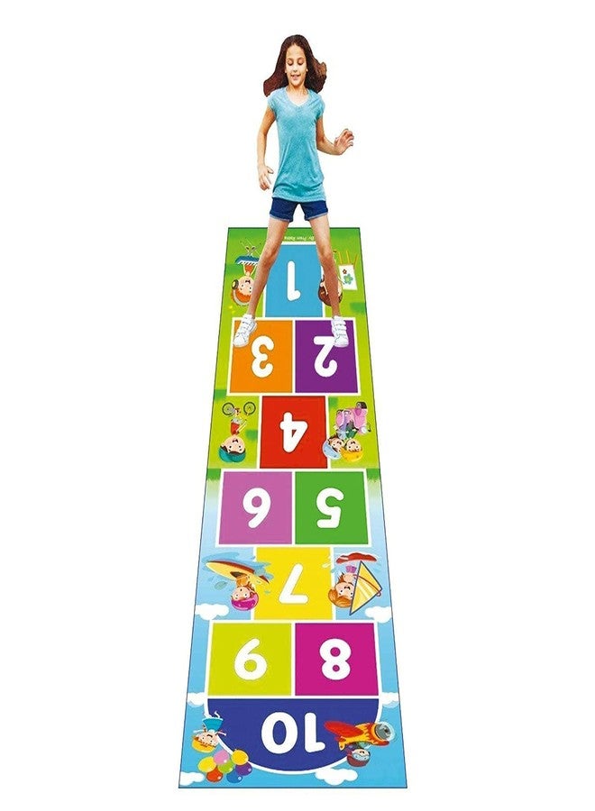 Dcloud Jumbo Play Game for Kids & Adults Family Game, Floor Game, Child Learning Count and Jump Floor Games Traditional Playground Game - Image 3